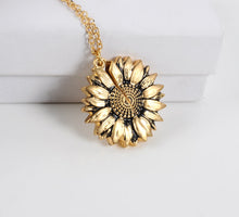 Load image into Gallery viewer, 2019 Women Gold Necklace You Are My Sunshine Pendant